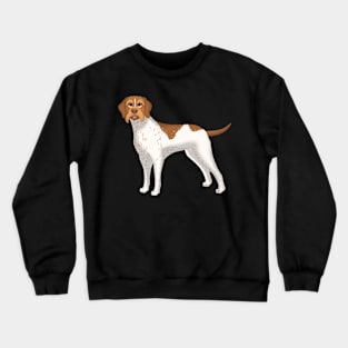 German Wirehaired Pointer Dog Crewneck Sweatshirt